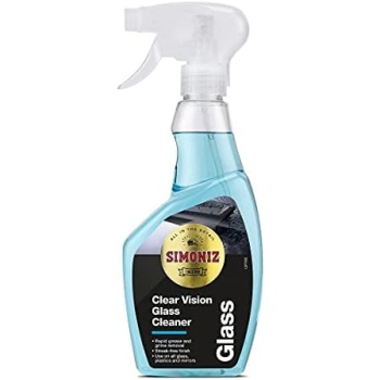 Simoniz Clear Vision Car Glass Cleaner Spray, Car Window Cleaner For Clear