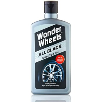 Wonder Wheels All Black Gloss Tyre Gel, 500 ml